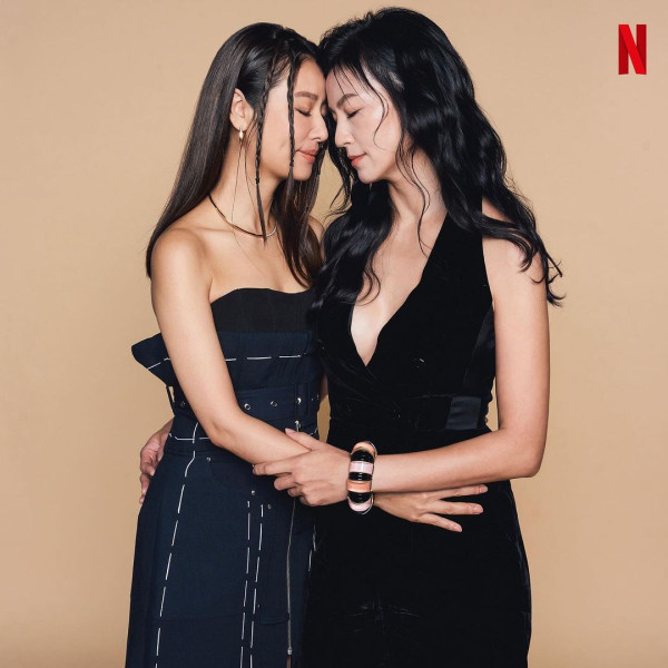 48歲性感女神開胸晚裝曬完美身材 老公親證「事業線巨大」 林熙蕾分享三大保養秘訣 