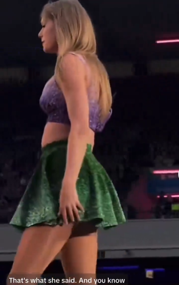 Taylor Swift演唱會敬業吃鼻涕畫面瘋傳！零下10度表演服裝單薄 