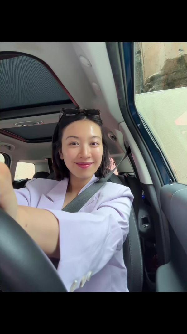 朱千雪入行以來最短頭髮/圖片來源：IG@tracytschu