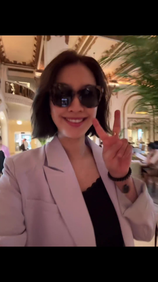 朱千雪入行以來最短頭髮/圖片來源：IG@tracytschu