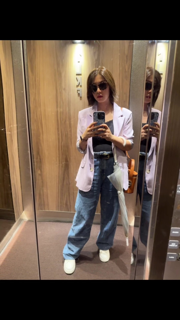 朱千雪入行以來最短頭髮/圖片來源：IG@tracytschu