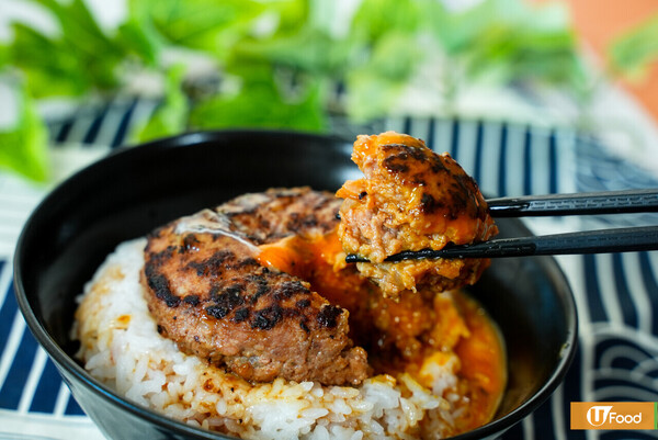 神還原挽肉と米日式漢堡扒！簡易5步／牛味濃郁爆肉汁！