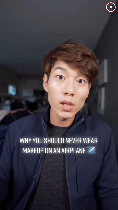 搭飛機唔好化妝？專家揭1大隱憂超傷皮膚 建議機艙內做2件事+落機做1動作 