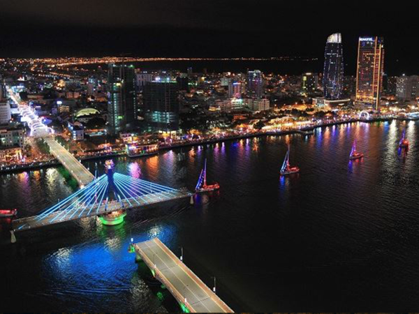 金龍大橋（圖片來源：DA NANG FANTASTIC CITY）