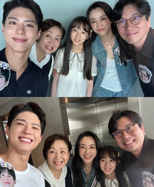 朴寶劍與香港影后鮑起靜慶生合照！姿勢親密關係惹網民驚訝！ 