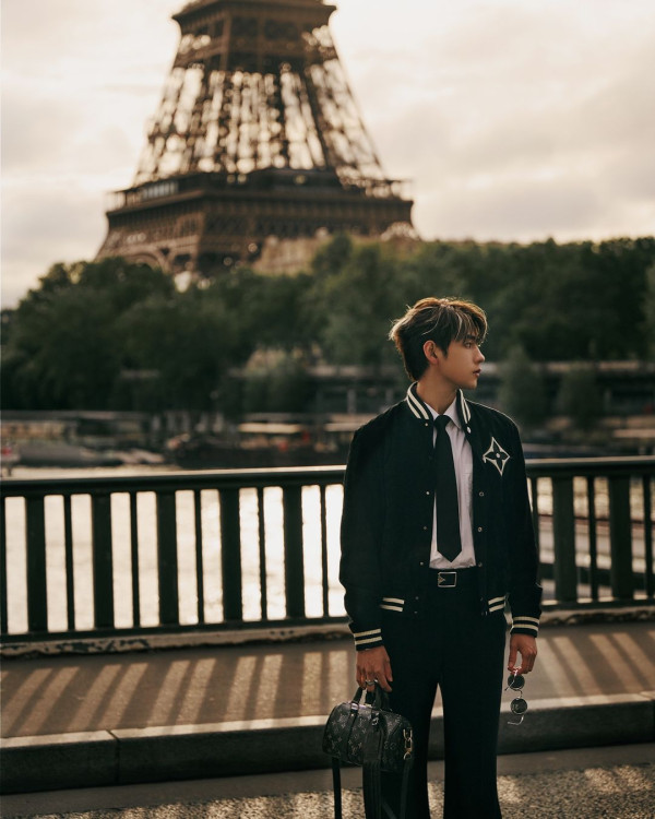 巴黎時裝周｜魏浚笙Jeffrey化身粉絲與各地男神集郵 被韓國巨星孔劉搭膊合照勁緊張 