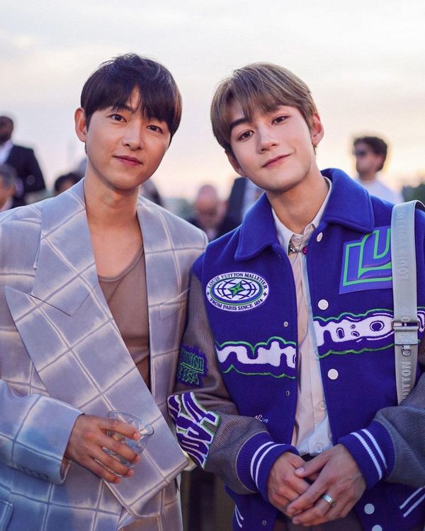 巴黎時裝周｜魏浚笙Jeffrey化身粉絲與各地男神集郵 被韓國巨星孔劉搭膊合照勁緊張 