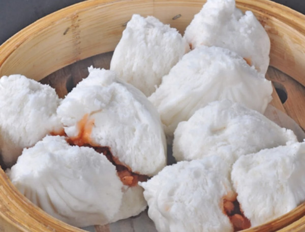 蘩樓-開口笑鮑汁叉燒包