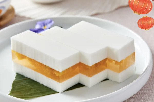 點都德-香芒夾心椰汁糕