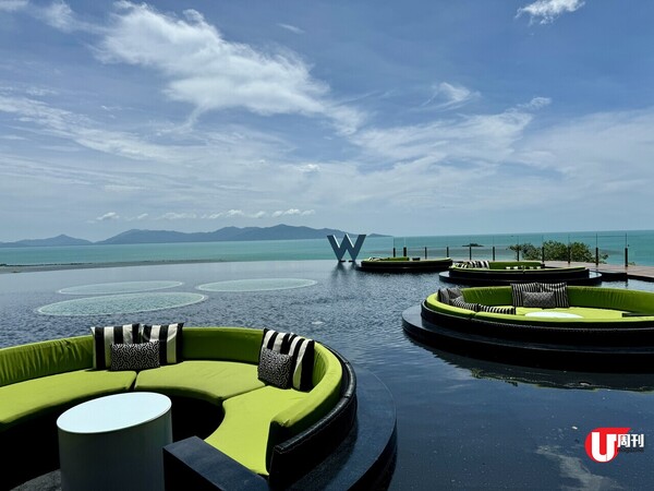 酒店check in｜打卡必去！W蘇梅試住報告 漂浮早餐+新spa+villa連私人泳池+水上WOOBAR+絕美白沙灘 