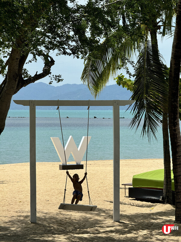 酒店check in｜打卡必去！W蘇梅試住報告 漂浮早餐+新spa+villa連私人泳池+水上WOOBAR+絕美白沙灘 