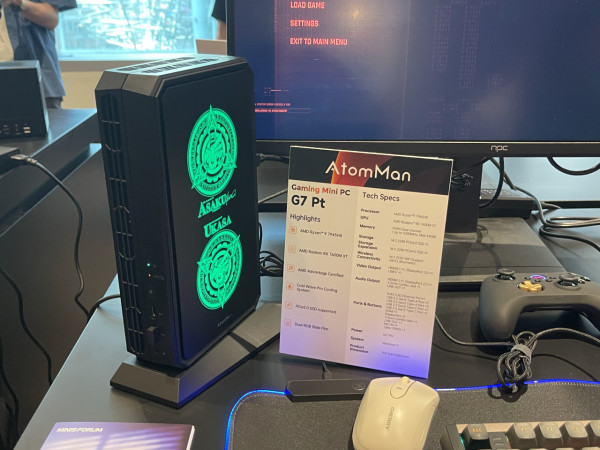 MINISFORUM 推出 V3 三合一平板電腦！同步發布 AtomMan 新子品牌