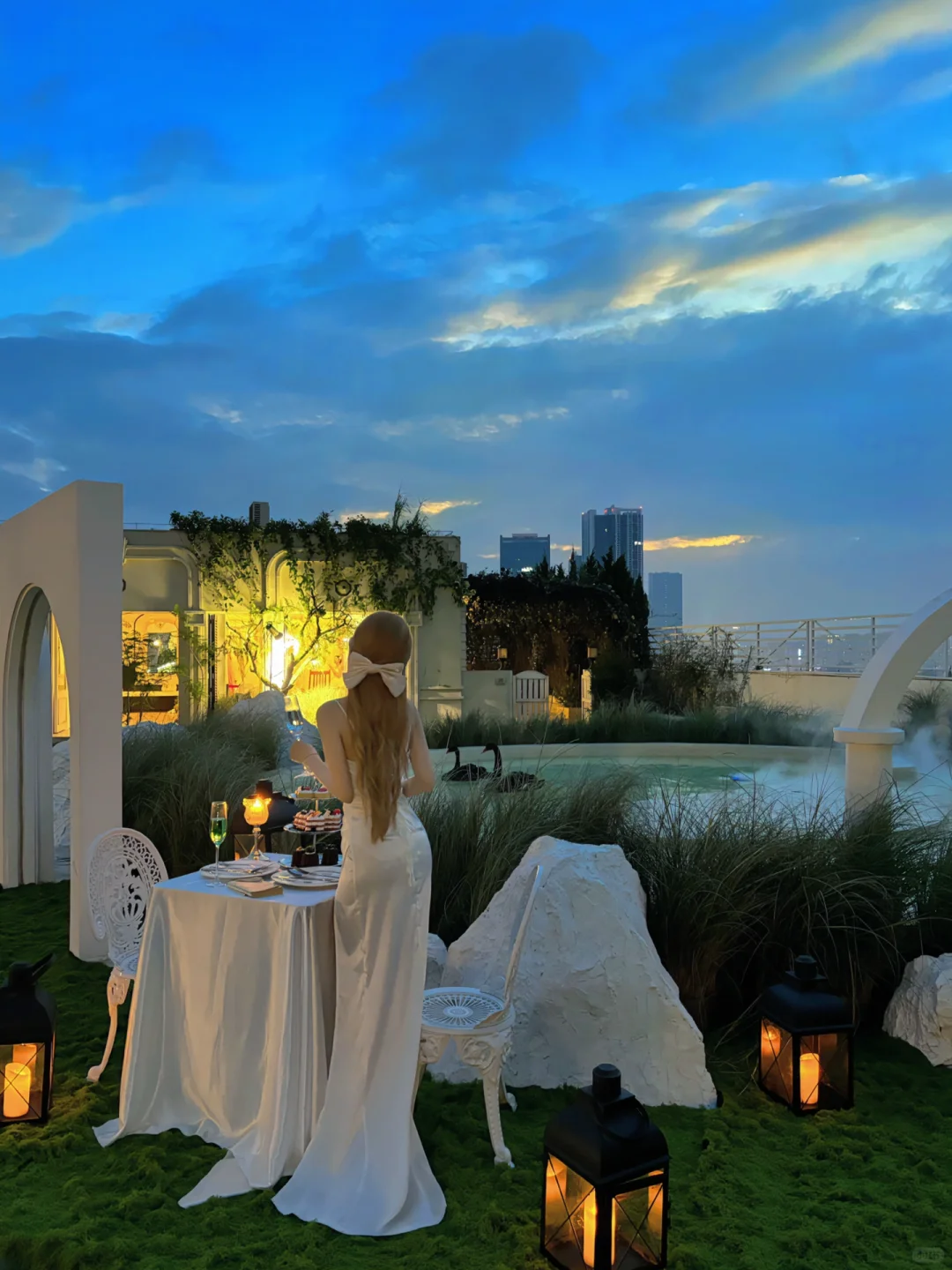 深圳Blue Concept關於藍Cafe！法式黑天鵝下午茶！ 