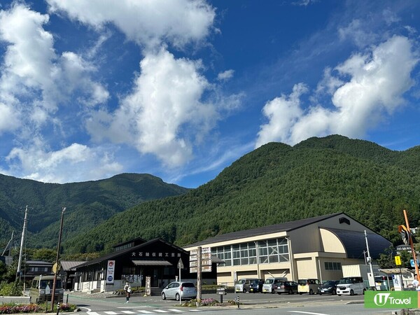 河口湖畔「大石公園」（韋珈萱攝） 