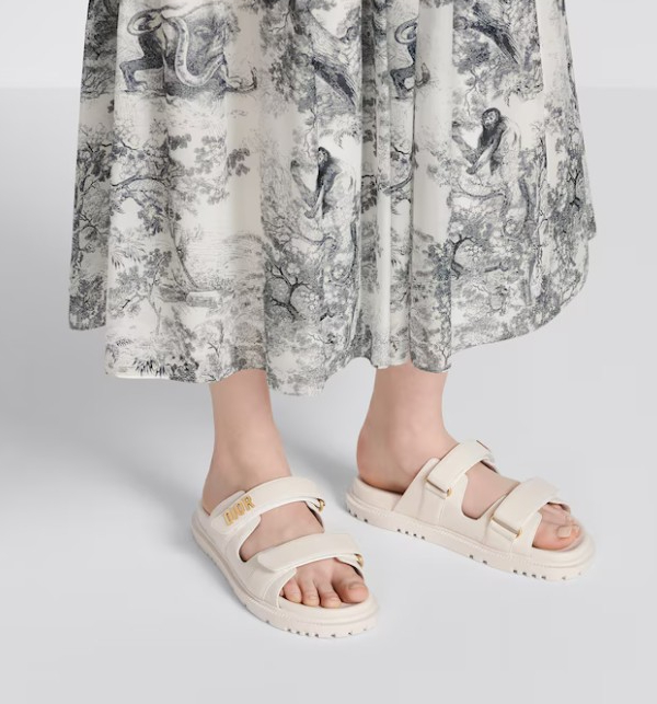 名牌涼鞋推介5 : Dior Dioract 拖鞋