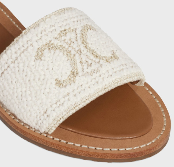 名牌涼鞋推介7 : CELINE LYMPIA露踭涼鞋