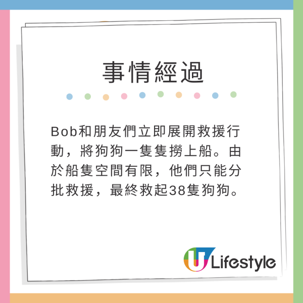 美國釣魚翁湖中垂釣零漁獲 卻意外「釣起」38隻落水狗 
