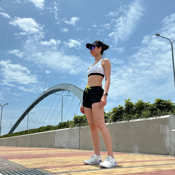 胡定欣經常在社交平台分享自己運動成果/圖片來源:IG@nwuuu