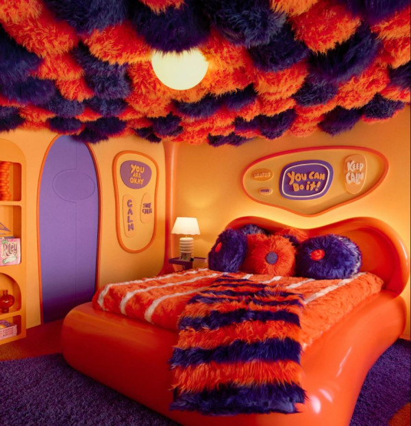 Inside Out 2｜Airbnb推出《玩轉腦朋友2》民宿 入住大腦總部！設阿樂、阿愁主題房間 