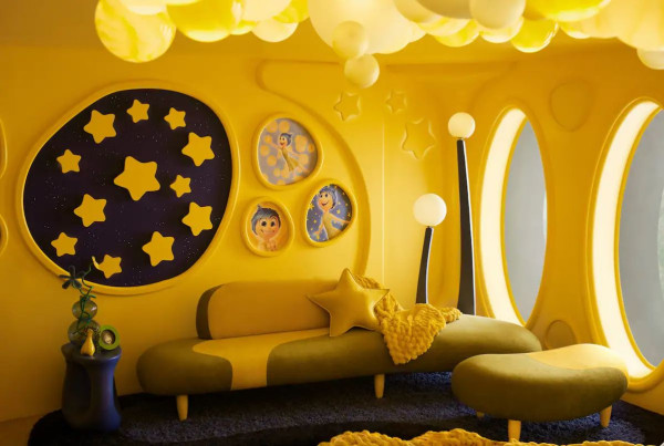 Inside Out 2｜Airbnb推出《玩轉腦朋友2》民宿 入住大腦總部！設阿樂、阿愁主題房間 