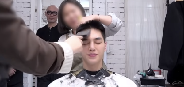 宋江剃頭過程/圖片來源：나무엑터스 NAMOOACTORS OfficialYouTube截圖