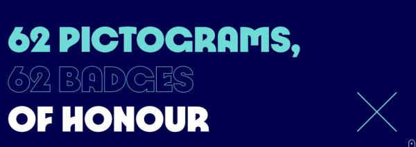 2024年巴黎奧運會體育圖標（圖片來源︰press.paris2024.org）