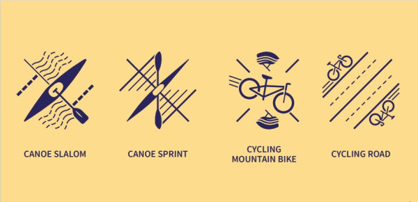 2024年巴黎奧運會體育圖標（圖片來源︰press.paris2024.org）