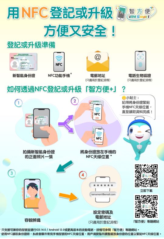 「智方便」流動應用程式大升級！登記流程全面簡化