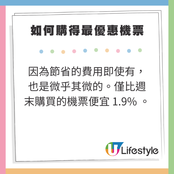 專家教路不要再在星期二買機票 1時間反而更便宜/節省高達24%！ 
