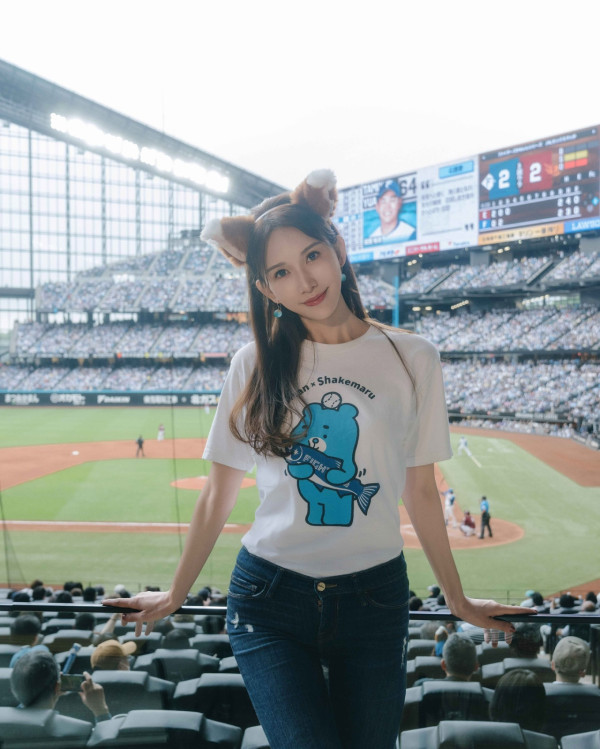 林志玲獲封「史上最美的開球嘉賓」