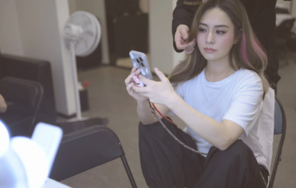 阿嬌公開後台相獲盛讚