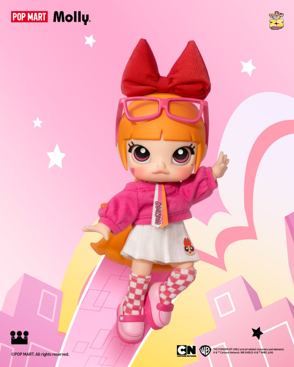 POP MART「MOLLY x 飛天小女警 可動人偶」開售