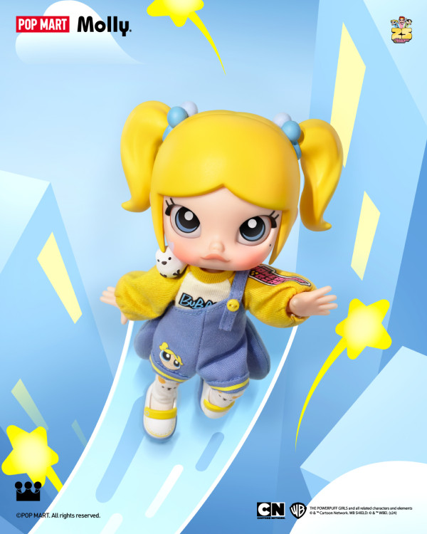 POP MART「MOLLY x 飛天小女警 可動人偶」開售