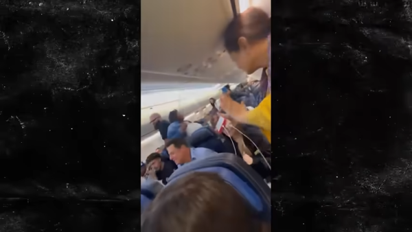 憤怒少女搭飛機失控咬下空少恤衫！下場曝光全機拍手 