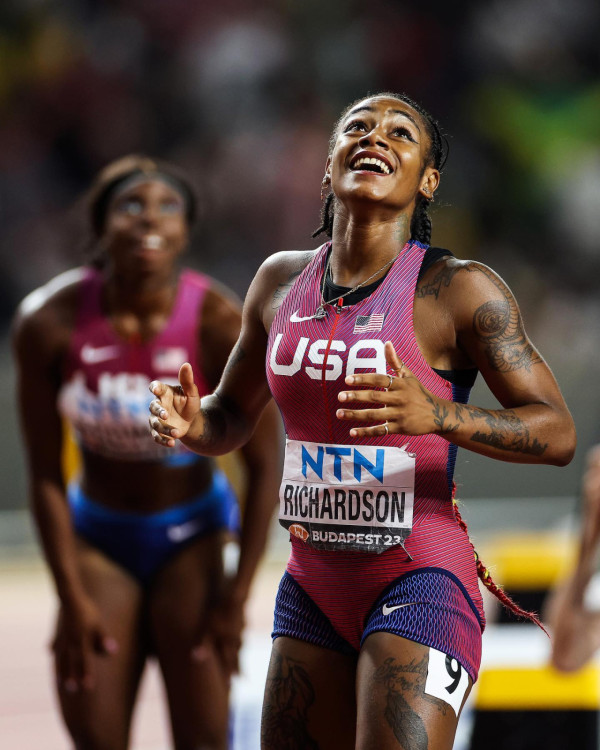 巴黎奧運官方宣布最值得關注運動員3. Sha’Carri Richardson