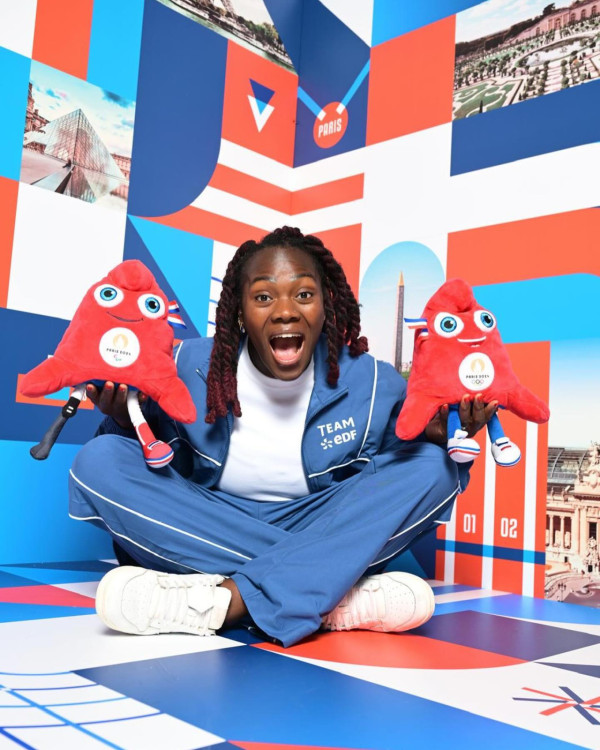 巴黎奧運官方宣布最值得關注運動員5. Clarisse Agbegnenou