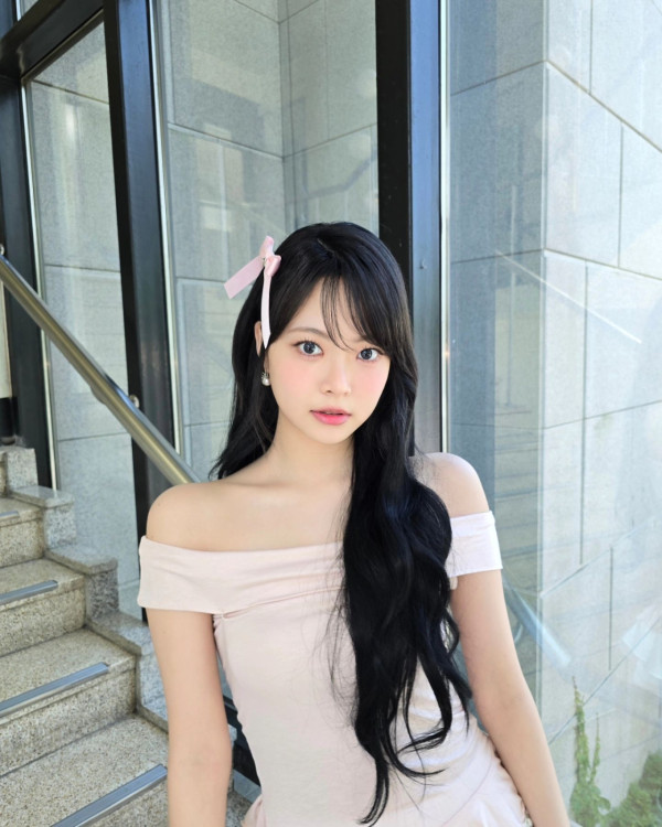 「K-pop女偶像日本搜索量排行榜」第5位. 洪恩採 (LE SSERAFIM)