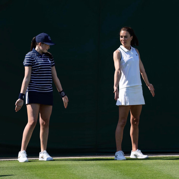 凱特也是網球愛好者