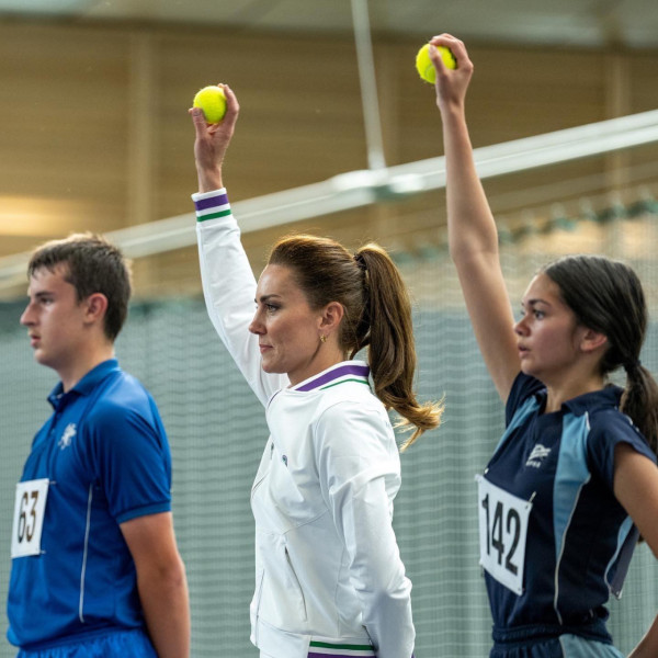 凱特也是網球愛好者