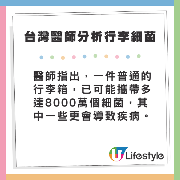 行李隨時有超過8千萬細菌？專家教你5大方法清潔乾淨 