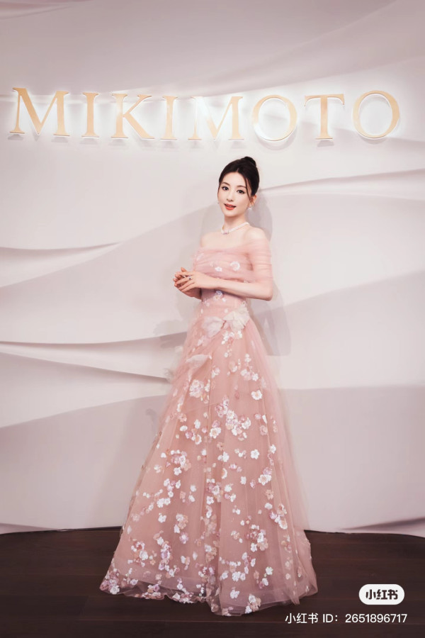 方媛低胸透視禮服獲盛讚