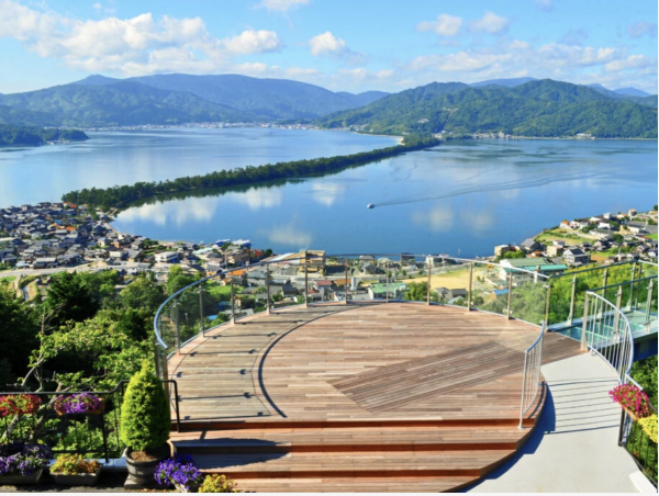 京都天橋立傘松公園