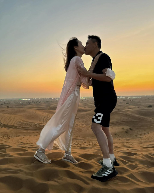 林文龍郭可盈趁暑假帶囡囡飛英國 14歲Tania亭亭玉立新造型現身