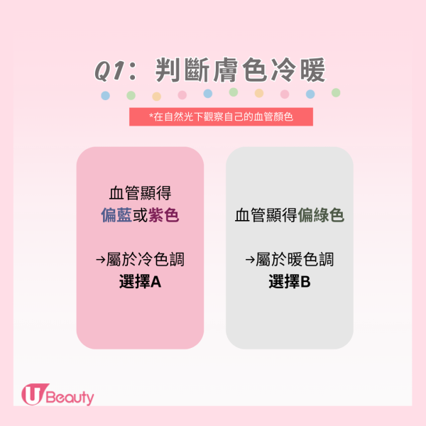 Q1:判斷膚色冷暖