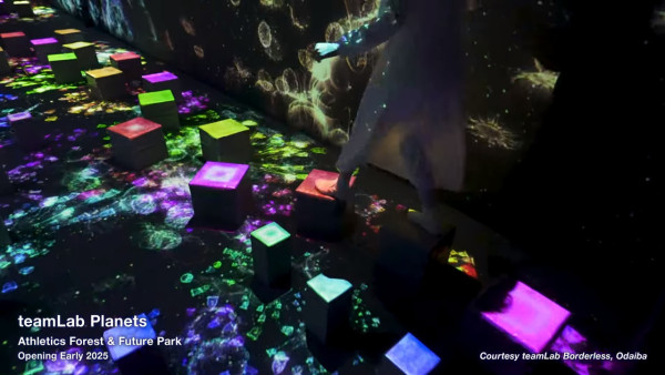 東京豐洲teamLab Planets延長至2027 新作品登場！走進水晶宇宙+光球空間 
