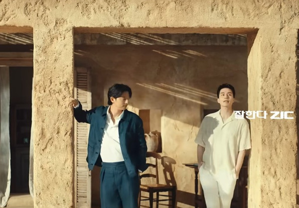 「死鬼CP」同框拍廣告