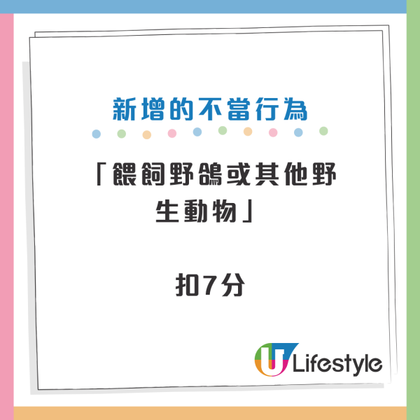 公屋扣分制年底前再加強罰則！新增3項不當行為！餵飼野鴿扣7分／滲水往下層扣15分