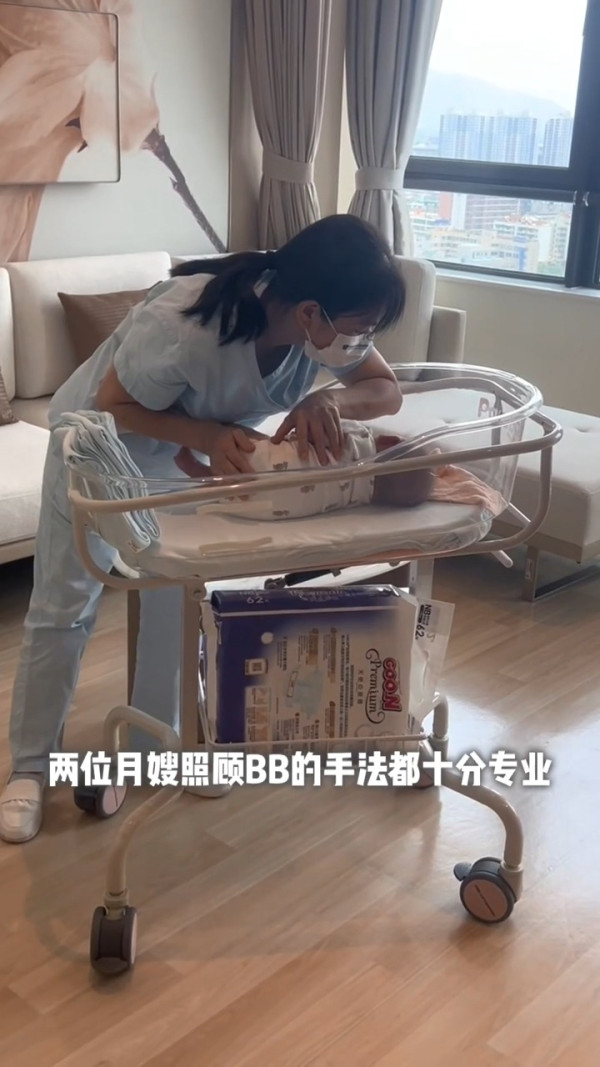 洪永城太太梁諾妍推介深圳月子中心 坐月套餐收費5位數 原來張寶兒都住過