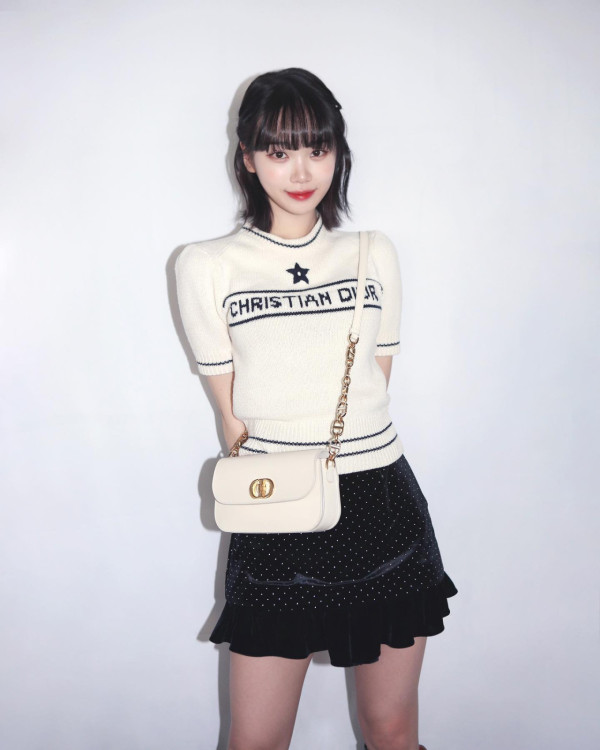 「談戀愛就完蛋了的藝人」第2位 : LE SSERAFIM 金采源