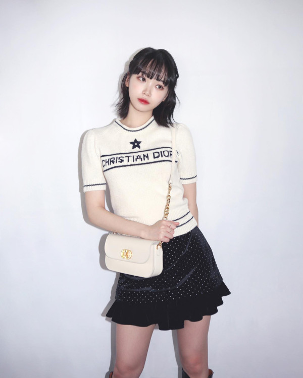 「談戀愛就完蛋了的藝人」第2位 : LE SSERAFIM 金采源